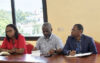 Moment de la rencontre à la maire de Libreville. © D.R.