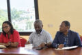 Moment de la rencontre à la maire de Libreville. © D.R.