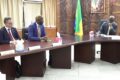 Un moment de la rencontre avec le VPG. © Capture d’écran/Gabon 1ère
