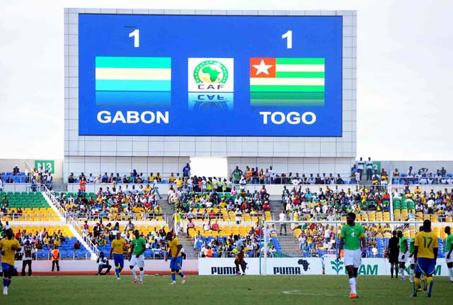 Gabon Togo le 8 septembre 2012 - Jordan/Gabonreview.com