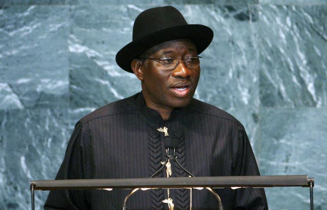 Goodluck Jonathan Président du Nigéria