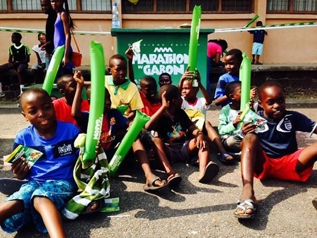 Souvenir de la première édition du Marathon du Gabon. © facebook.com/marathondugabon