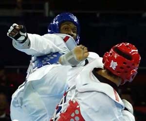 Gabonreview.com - Antony Obame, 8e de finale aux JO de Londres