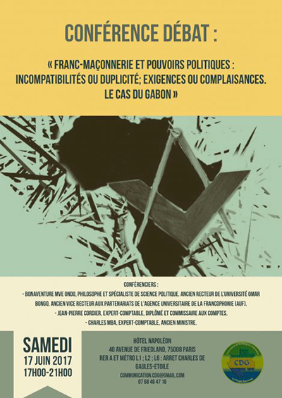 Franc-maçonnerie : La diaspora gabonaise de France veut briser le tabou